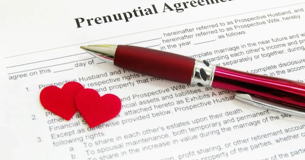 prenuptial agreement